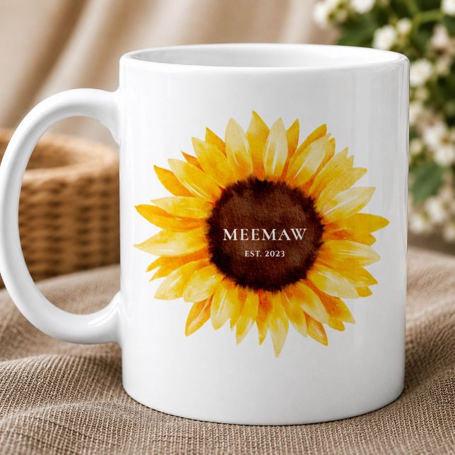 Sunflower MeeMaw Kaffemugg (Skapare uppladdad)