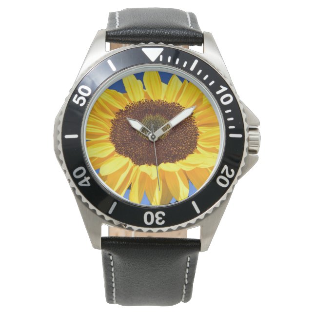 SUNFLOWER mens style unisex wrist watch Armbandsur (Framsida)