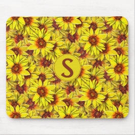 Sunflower Mouse Pad Musmatta