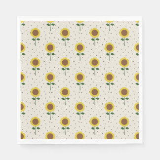 Sunflower Paper Napkins Pappersservett