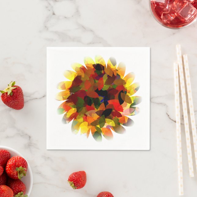 SUNFLOWER PAPPERSSERVETT (Insitu)