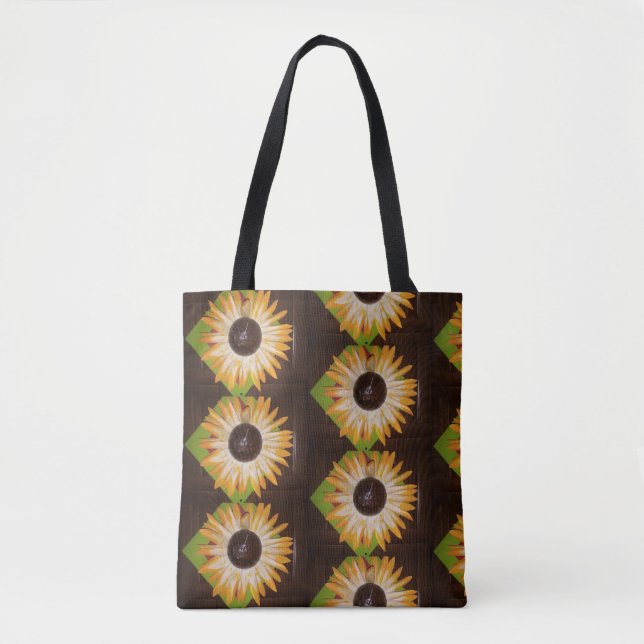 sunflower picture bag tygkasse (Framsida)