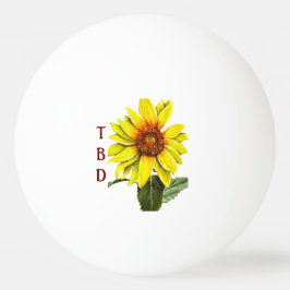 Sunflower Ping Pong Ball Pingisboll