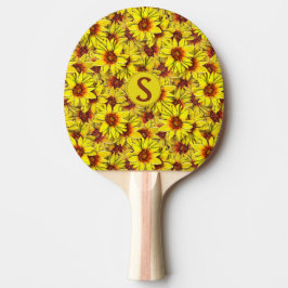 Sunflower Ping Pong Paddle Pingisracket