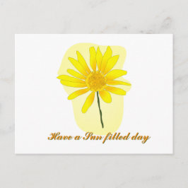 Sunflower Post card Vykort