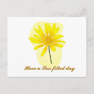 Sunflower Post card Vykort