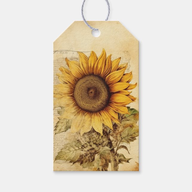 Sunflower Presentetikett (Framsidan)