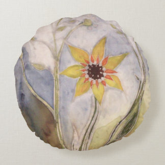 Sunflower Rund Kudde