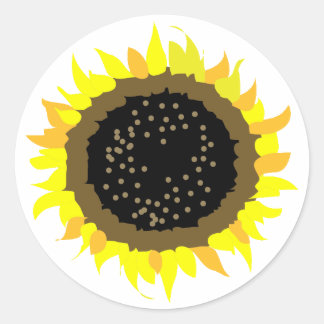 SUNFLOWER RUNT KLISTERMÄRKE