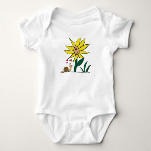 "Sunflower Snail Little Friends" T Shirt