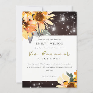 SUNFLOWER STARRY MASON BURK WOOD VOW RENEWAL INBJU TACK KORT