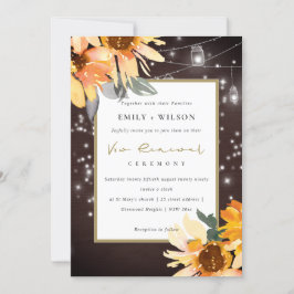 SUNFLOWER STARRY MASON BURK WOOD VOW RENEWAL INBJU TACK KORT