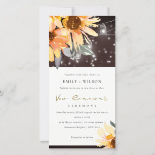 SUNFLOWER STARRY MASON BURK WOOD VOW RENEWAL INBJU TACK KORT