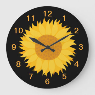 Sunflower. Stor Klocka