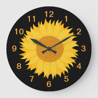 Sunflower. Stor Klocka