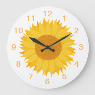 Sunflower. Stor Klocka