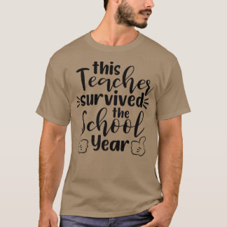 Sunflower Teach Love Inspire Funny Teacher Back To T Shirt