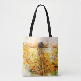 Sunflower Tote Bag Tygkasse