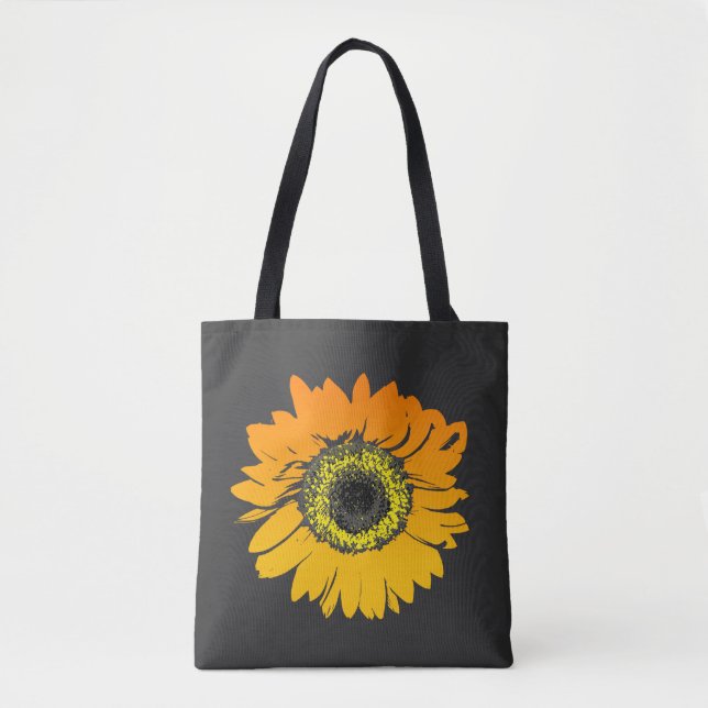 SUNFLOWER TOTES TYGKASSE (Framsida)
