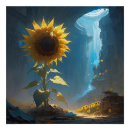 sunflower wall art perfect poster