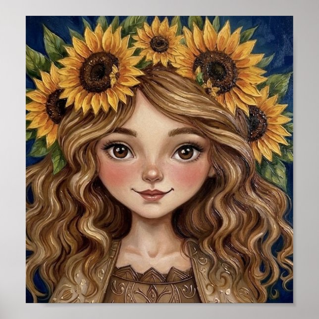 SunFlowerMaiden Poster (Framsidan)
