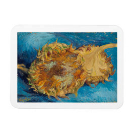 "SUNFLOWERS 1887" AV VINCENT VAN GOGH MAGNET