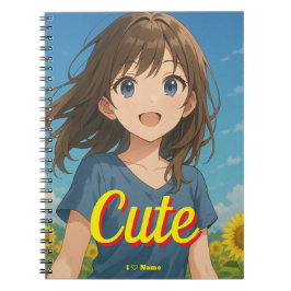 Sunflowers and Your Smile Anteckningsbok