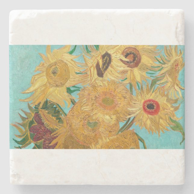 Sunflowers by Vincent van Gogh Stenunderlägg (Framsidan)