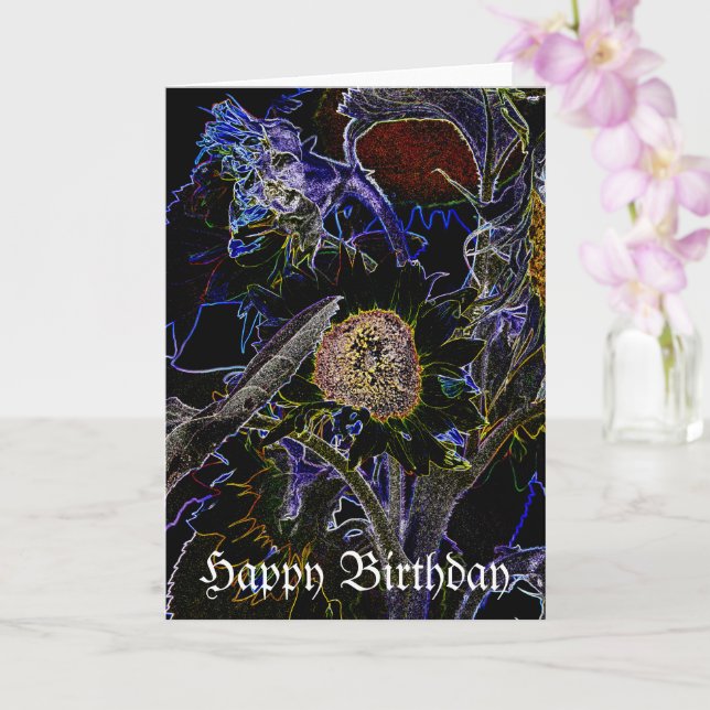 SUNFLOWERS KORT (Orkide)