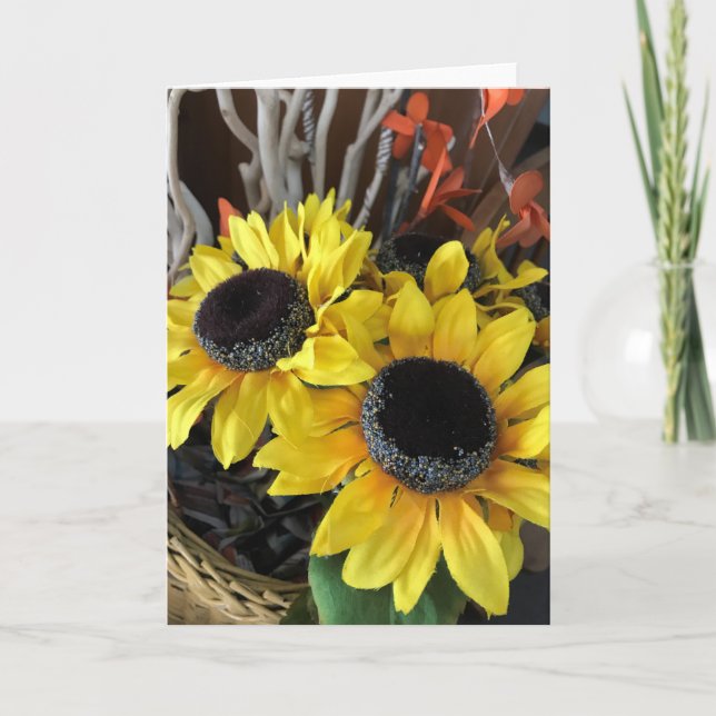 SunFlowers Kort (Framsida)