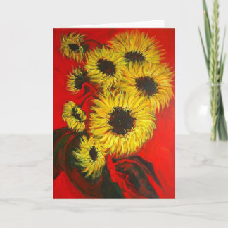 SUNFLOWERS KORT
