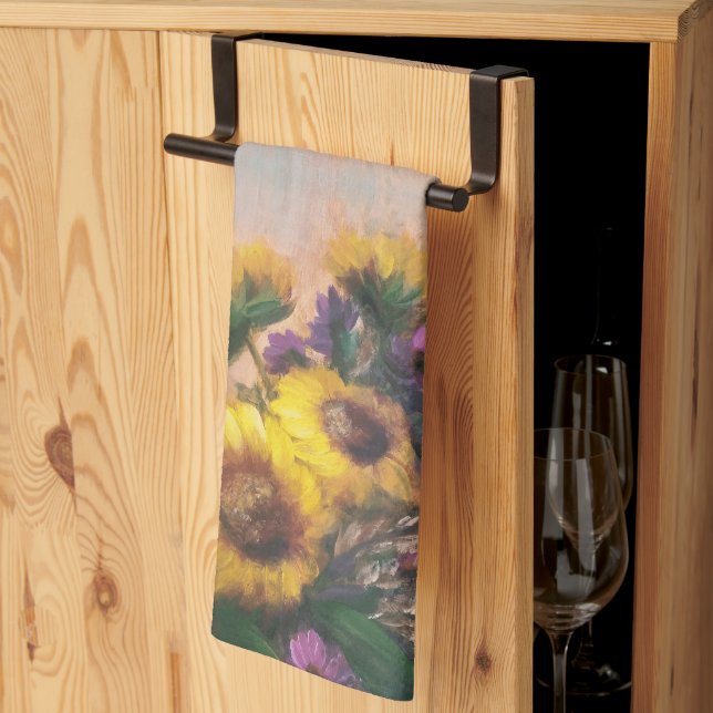 Sunflowers Original Kökshandduk (Thirds Fold)