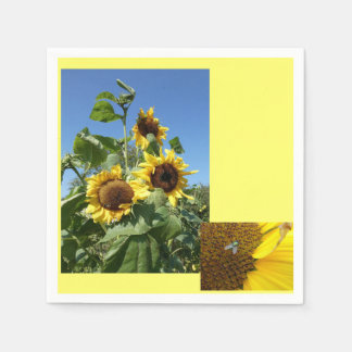 Sunflowers Paper Napkin Pappersservett