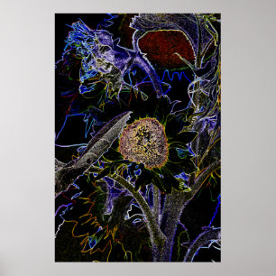 SUNFLOWERS POSTER