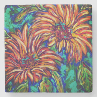 Sunflowers Stone Coaster Stenunderlägg