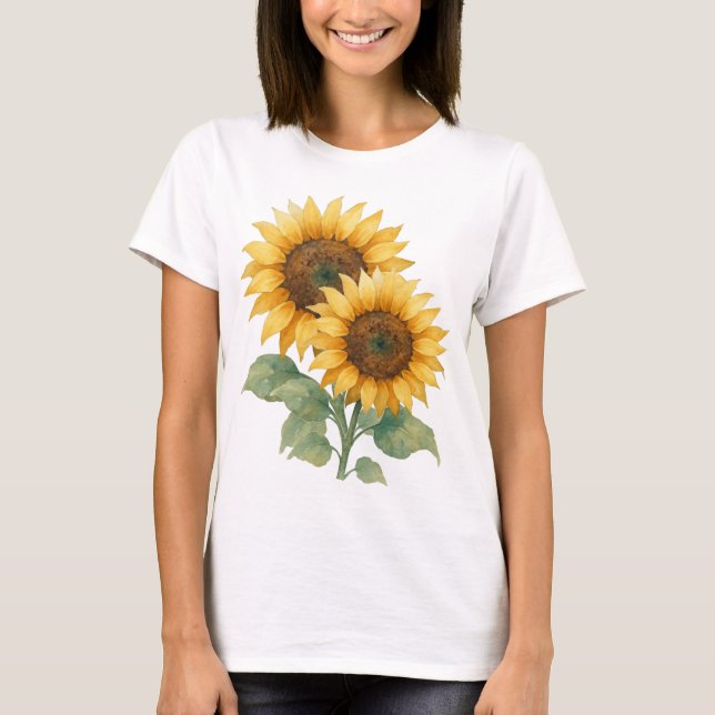 Sunflowers T-Shirt (Framsida)