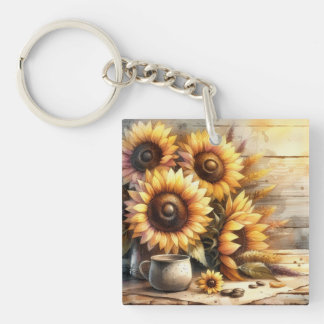 Sunflowers Watercolor Painting