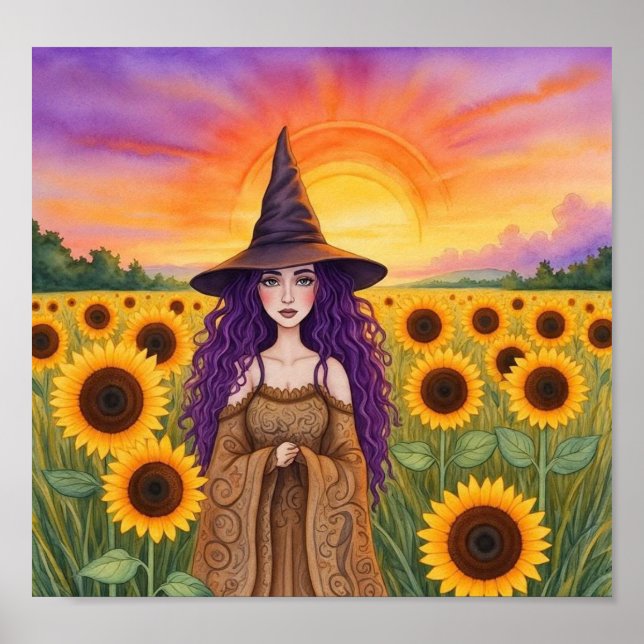 SunFlowerWitch Poster (Framsidan)