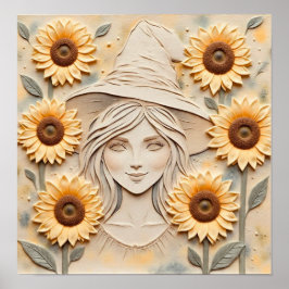 SunFlowerWitch Poster