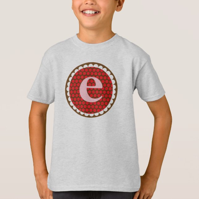 Sunflowery väderkorn Rött E Tee Shirt (Framsida)