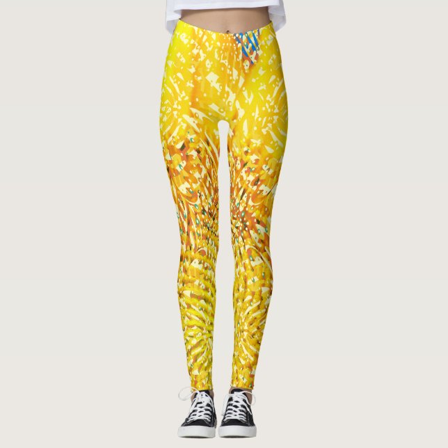 SuNfLr67 Solig Leggings (Framsida)