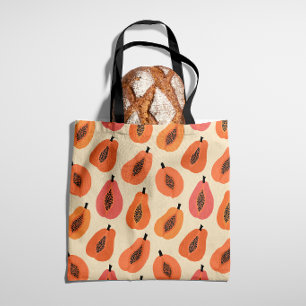 Sunfruit Slice Papaya Orange Nyanser Tygkasse