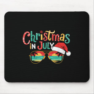 Sungande jul i juli Sommar Julafton Beach Vacati Musmatta