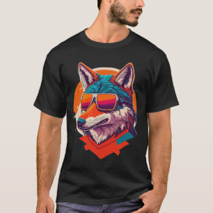 SUNGLAS FÖR VARGENS VARNING. T SHIRT