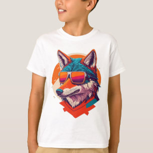 SUNGLAS FÖR VARGENS VARNING. T SHIRT