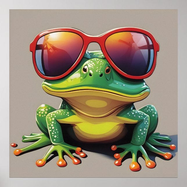 Sunglass av lusern poster (Framsidan)