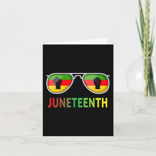 Sunglass Black-Pridet Flagga Fists Manar W Kort