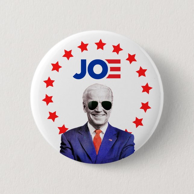 Sunglass Elect Joe Biden Presidentval Knapp (Framsida)