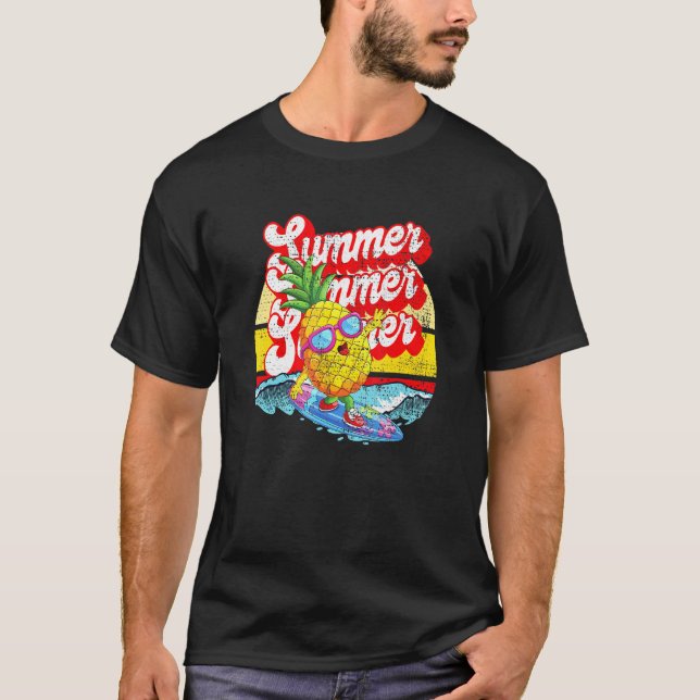 Sunglass surfing Wave Sunset VI T Shirt (Framsida)