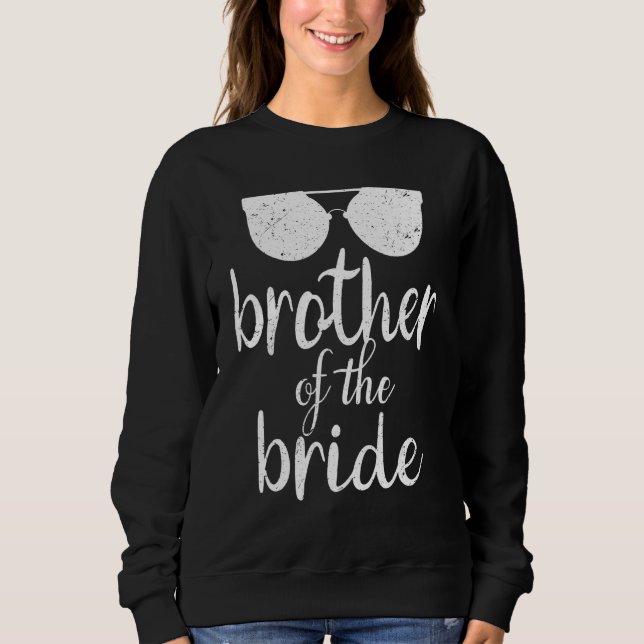 Sunglassbroder av släktet Bröllop T Shirt (Framsida)